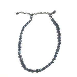 Vintage necklace with baroque pearls by “Nature Bijoux”, adjustable length.